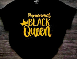 Phenomenal Black QUEEN-Tee (Unisex fit)