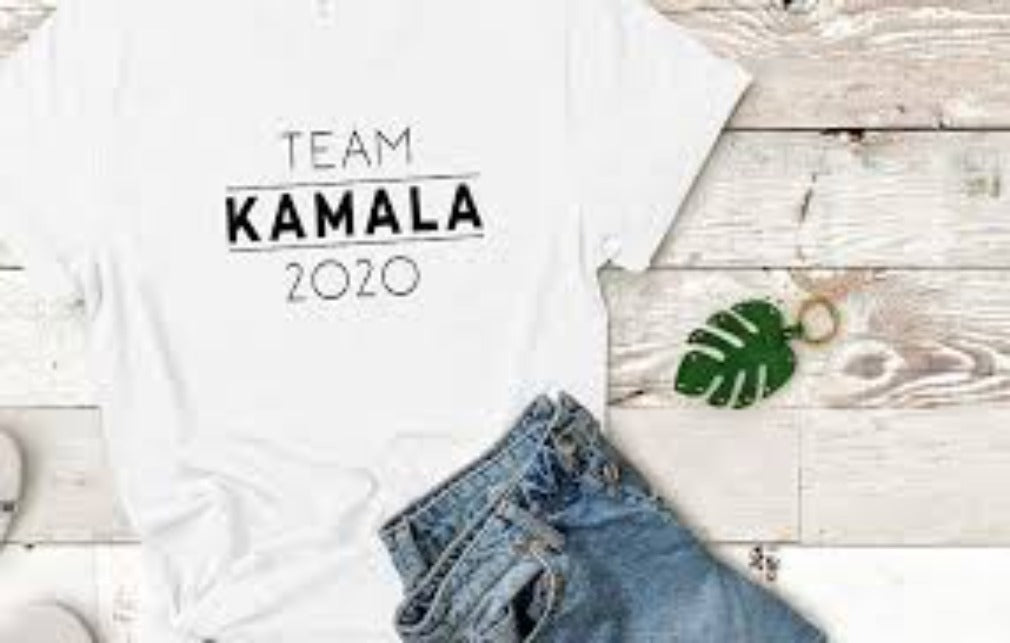 Team Kamala 2020 white Tee (Unisex fit)